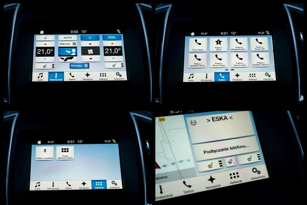 Ford EDGE cena 89900 przebieg: 123624, rok produkcji 2017 z Bieruń małe 667